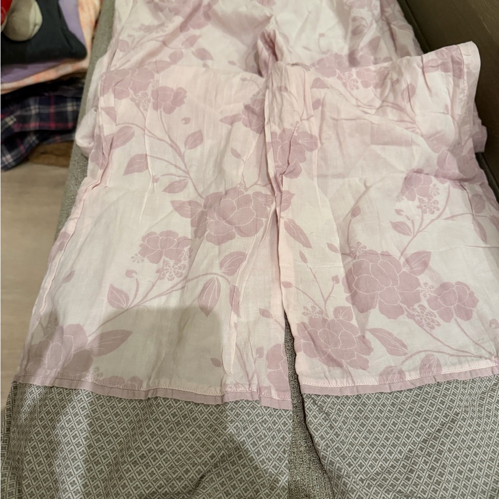 Victoria Secret Floral Pink Pajama Pants - Picture 3 of 7